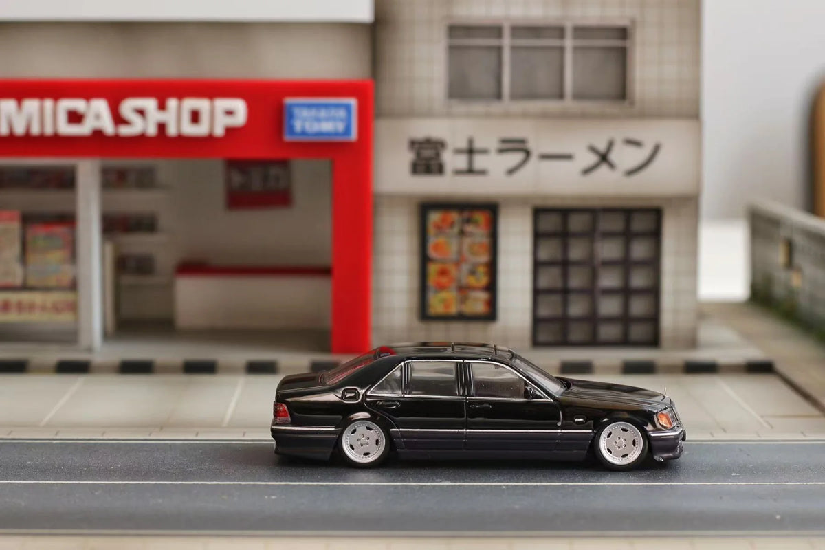 Street Weapon - Mercedes-Benz S-Class (W140) Black - Scala 1/64
