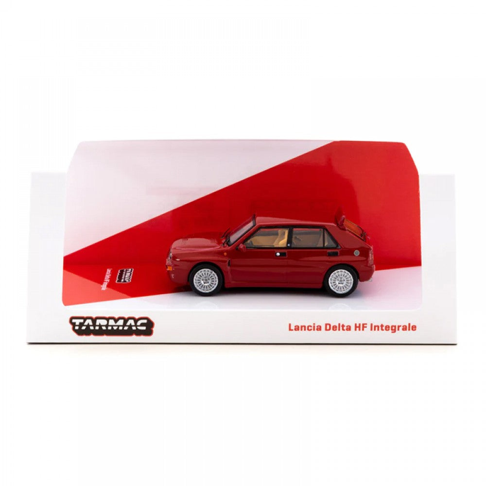 Lancia Delta HF Integrale Red - Tarmac Works - Scala 1/64 T64R-TL049-RED