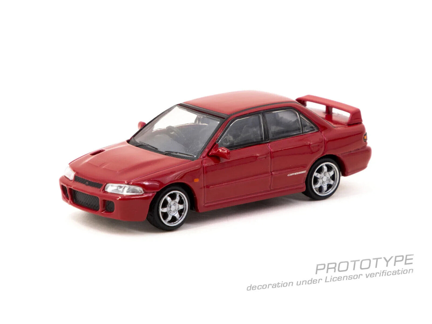 Mitsubishi Lancer GSR Evo Red - Tarmac Works - Scala 1/64 T64G-048-RE