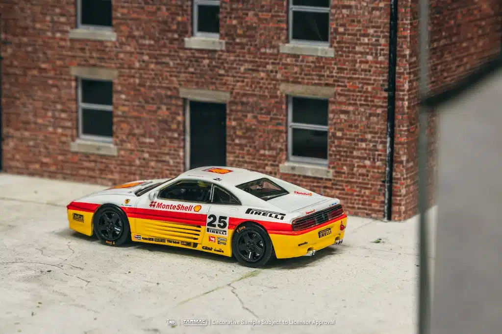 Ferrari 348 Challenge Italian GT 1994 Oscar Larrauri - Tarmac Works HOBBY64 - Scala 1/64 T64-082-94IGT25