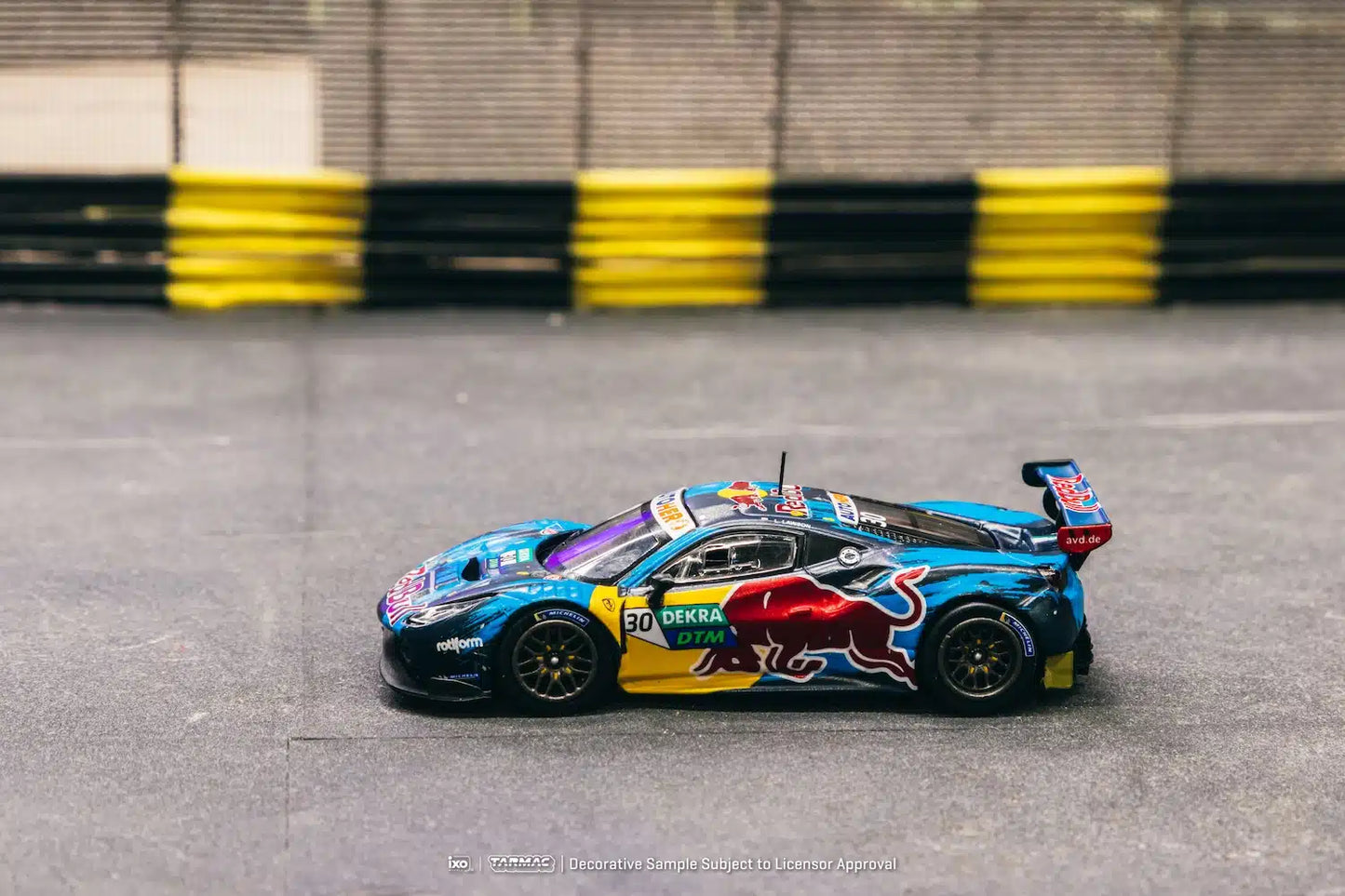 Ferrari 488 GT3 DTM 2021 Monza Race 1 Winner Liam Lawson - Tarmac Works - HOBBY64 - Scala 1/64 T64-072-21DTM30