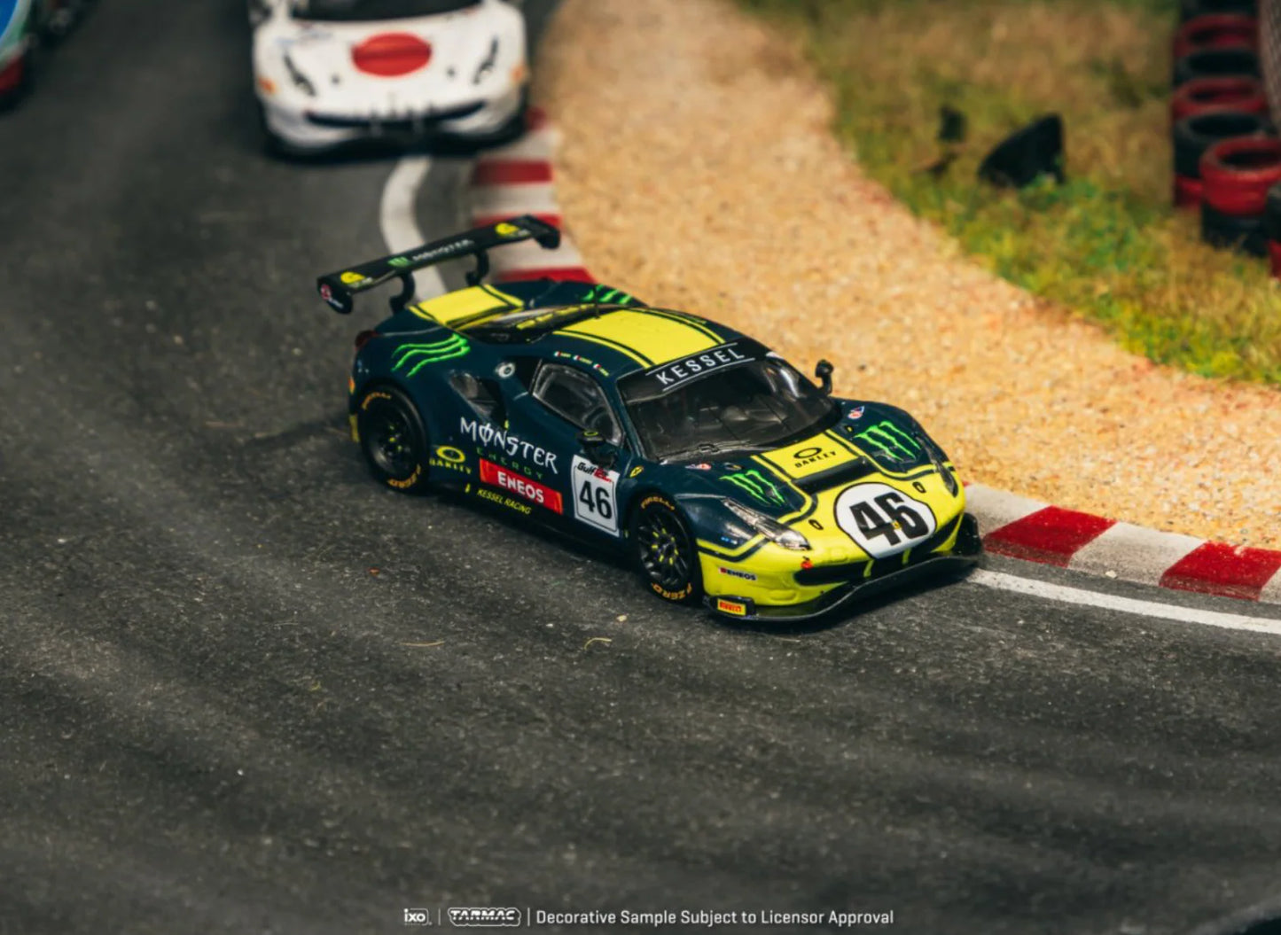 Ferrari 488 GT3 #46 Gulf 12 Hours 2019 - Tarmac Works HOBBY64 - Scala 1/64 T64-072-19GUF46