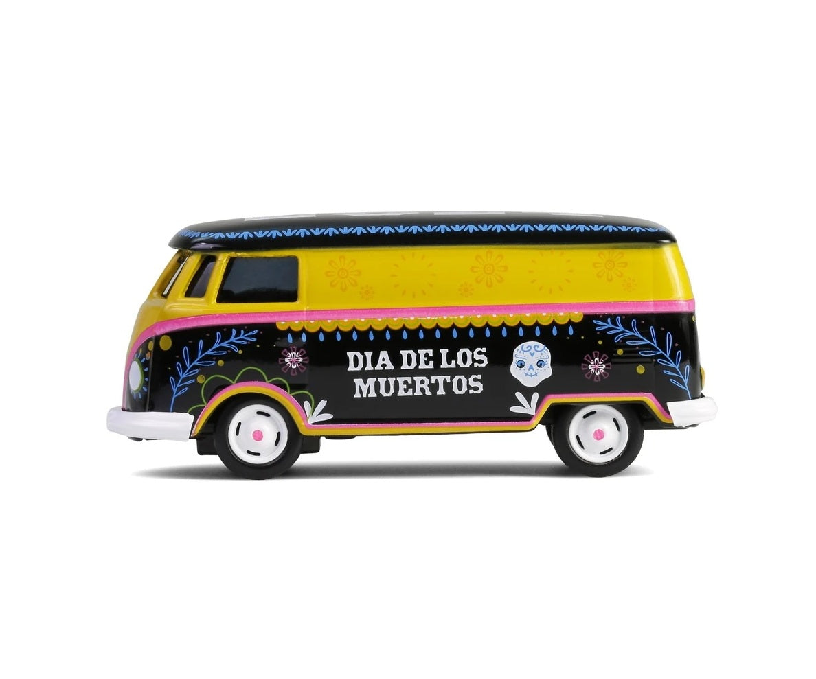 Volkswagen Type 2 Panel Van - Dia de los Muertos 2025 - Greenlight - Scala 1/64