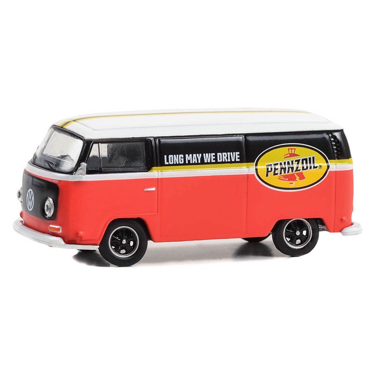 1969 Volkswagen Type 2 Panel Van Penzoil - Club V-Dub - Greenlight - Scala 1/64