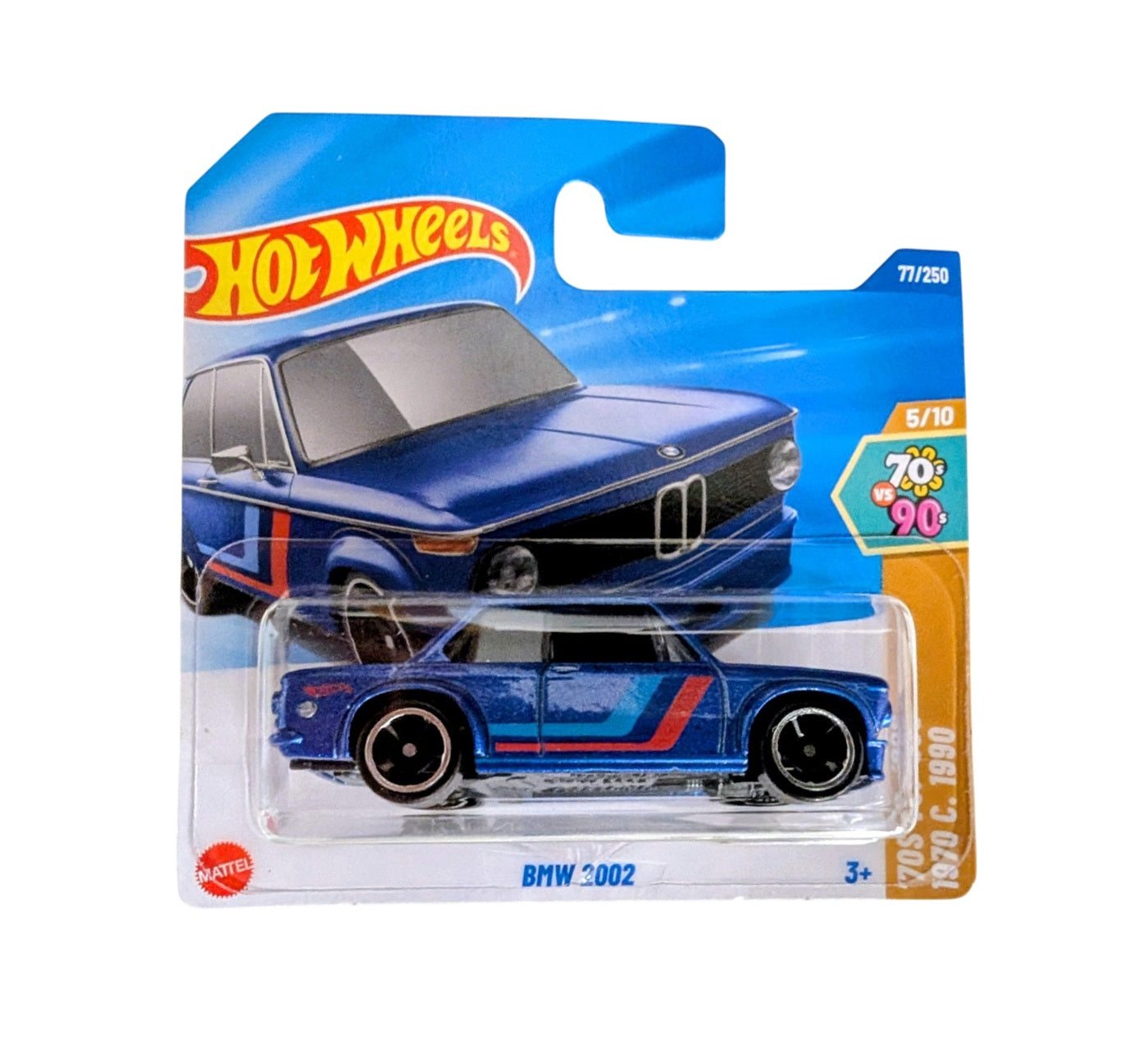 BMW 2002 - HW 70S Vs 90S 5/10 - Hot Wheels - Scala 1/64 Circa