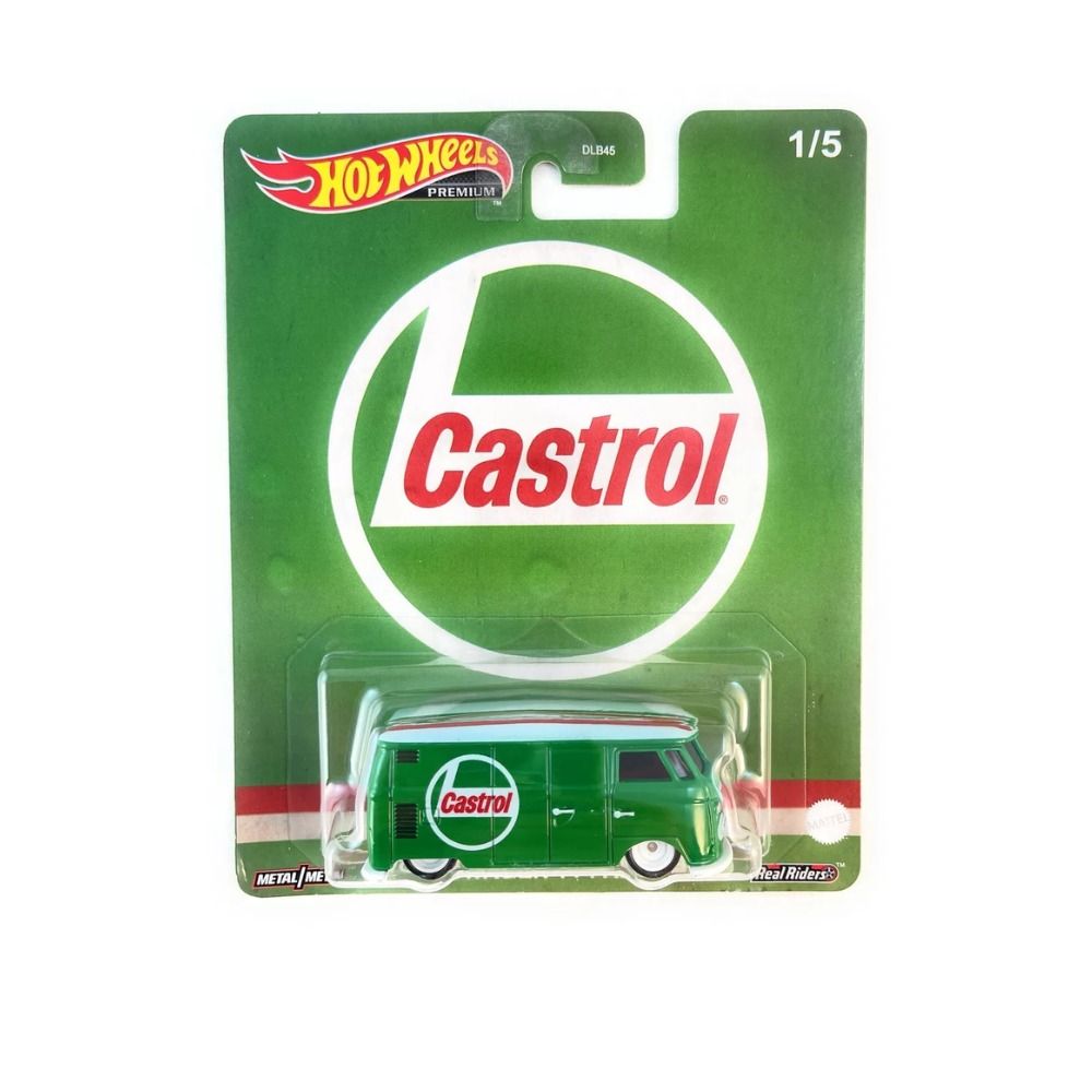 Volkswagen T1 Panel Bus (Castrol) - Hot Wheels Premium - Scala 1/64