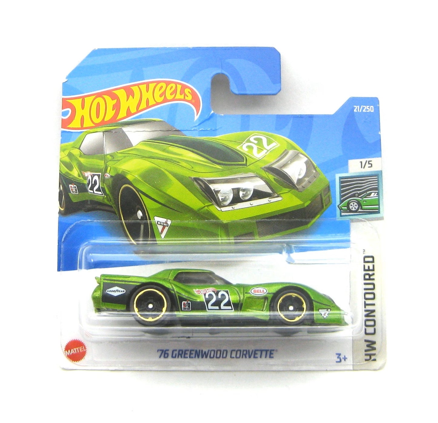 '76 Greenwood Corvette - Hot Wheels - Scala 1/64