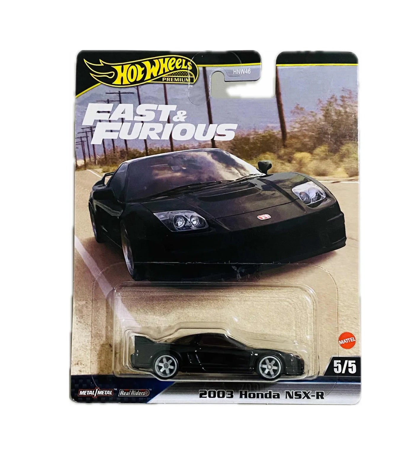 2003 Honda NSX-R Fast & Furious - Hot Wheels Premium - Scala 1/64