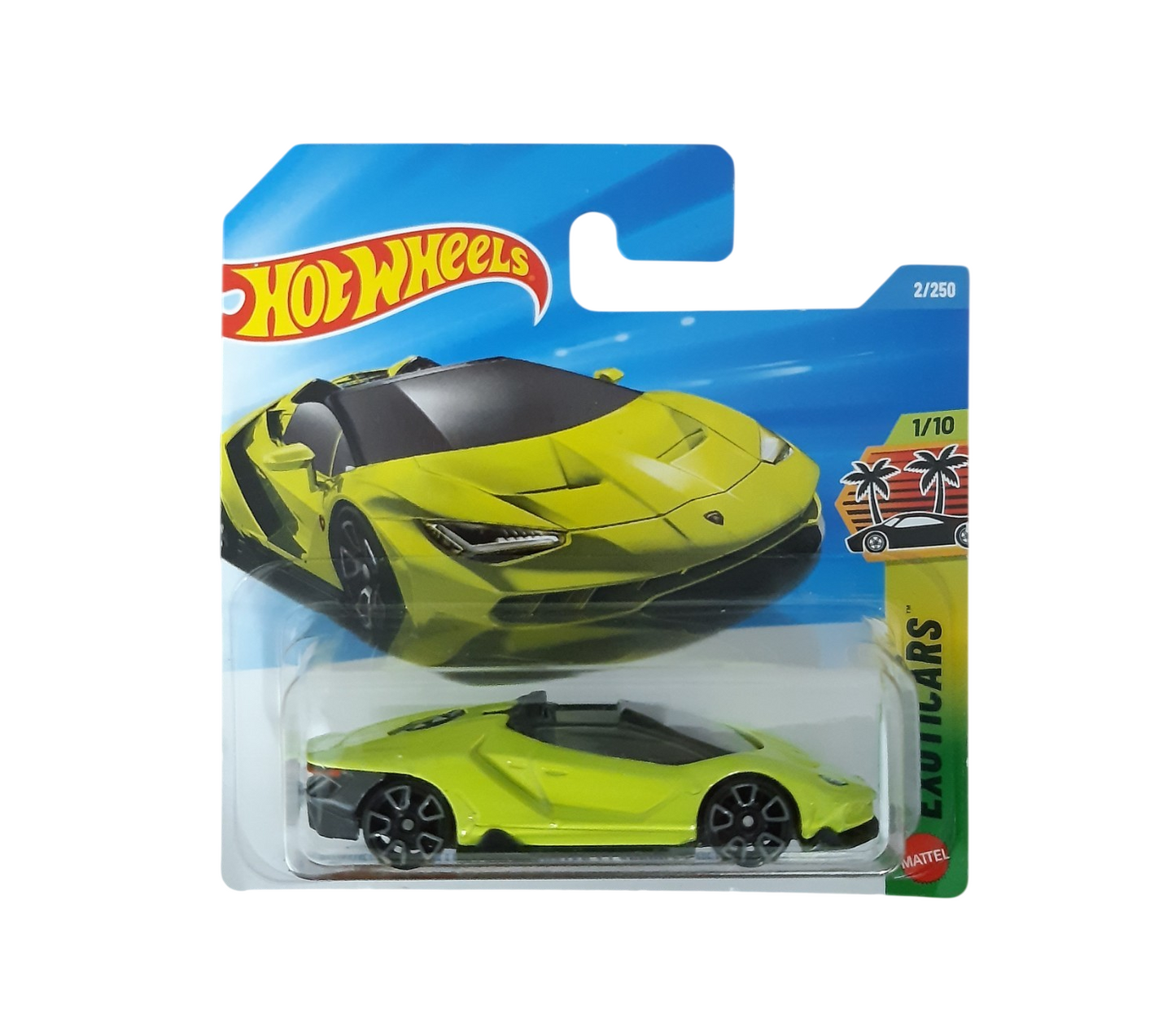 '16 Lamborghini Centenario Roadster - HW Exoticars 1/10 - Hot Wheels - Scala 1/64 Circa