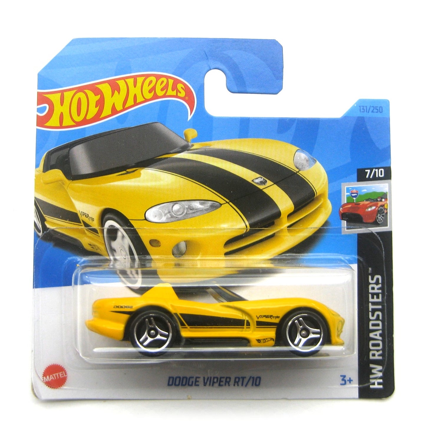 Dodge Viper RT/10 Yellow - Hot Wheels - Scala 1/64