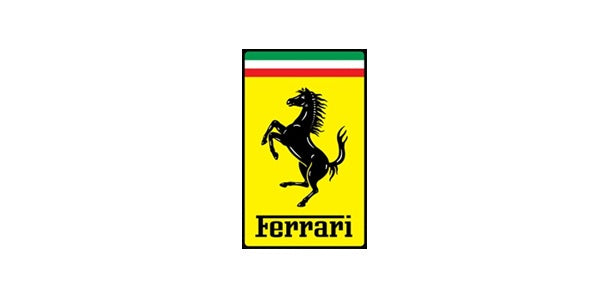 Logo del brand di automobili Ferrari