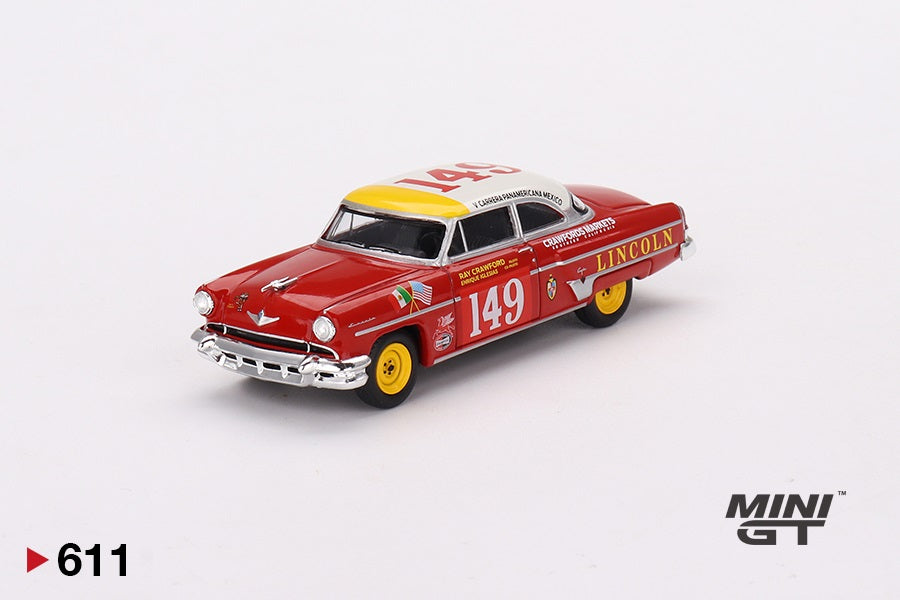 Lincoln Capri 1954 Carrera Panamericano Class Winner #149 LHD - Mini GT - Escala 1/64