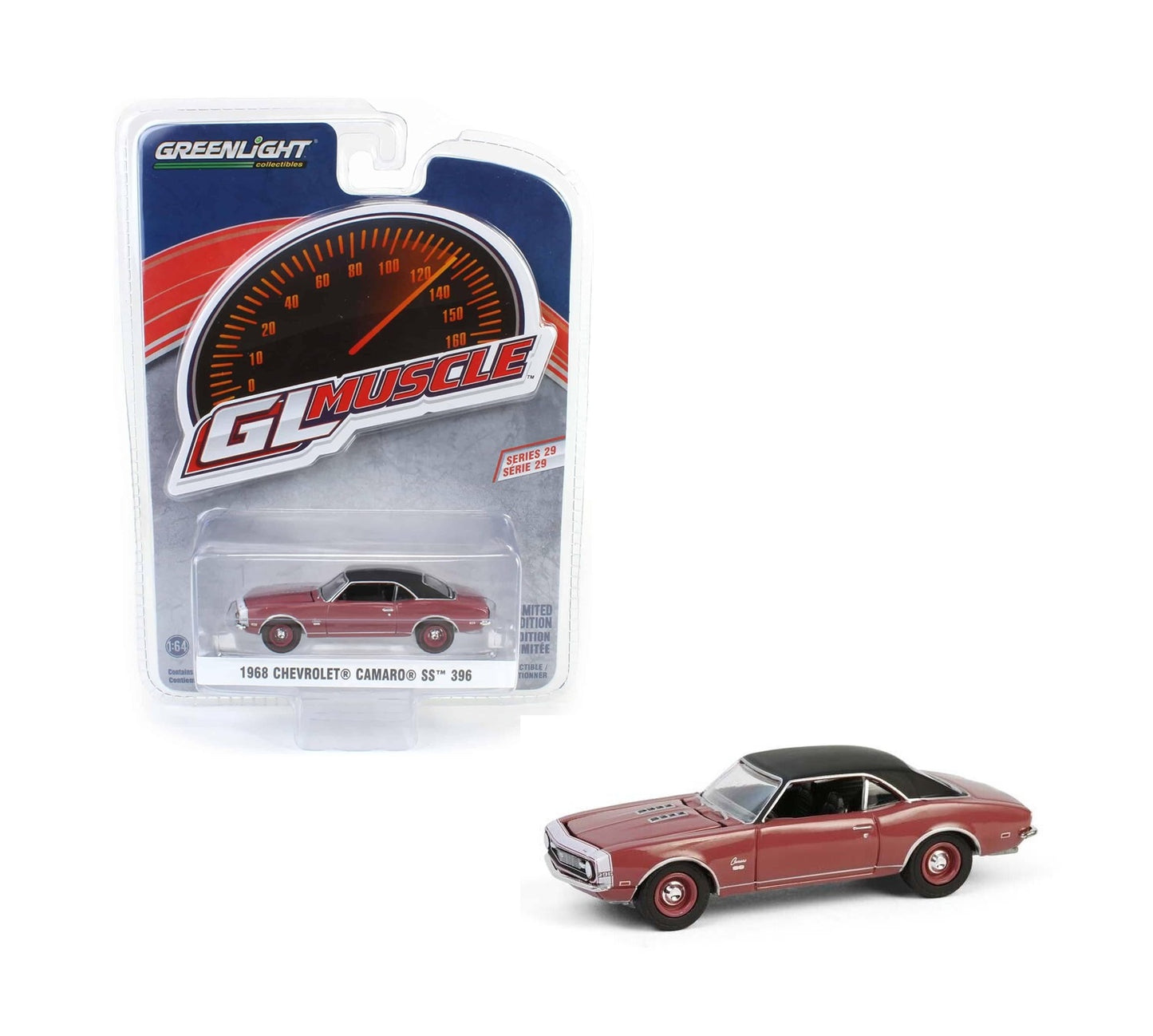 1968 Chevrolet Camaro SS 396 - GL Muscle Series - Greenlight - Scala 1/64