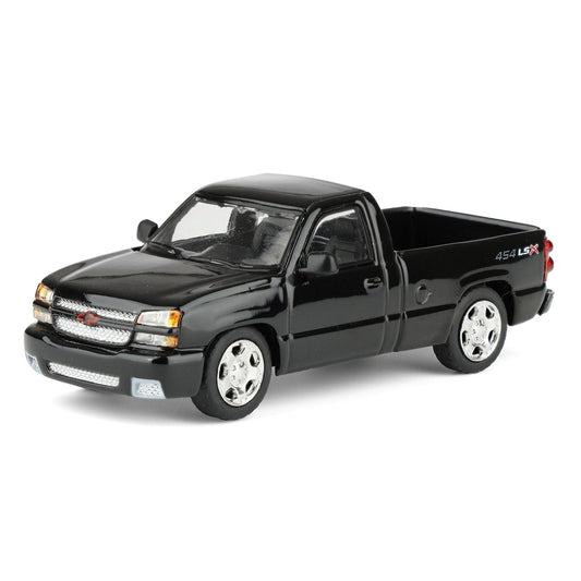 2006 Chevrolet Silverado 454 LSX Single Cab Pickup Onyx Black - Para64 - Scala 1/64 PB-55381