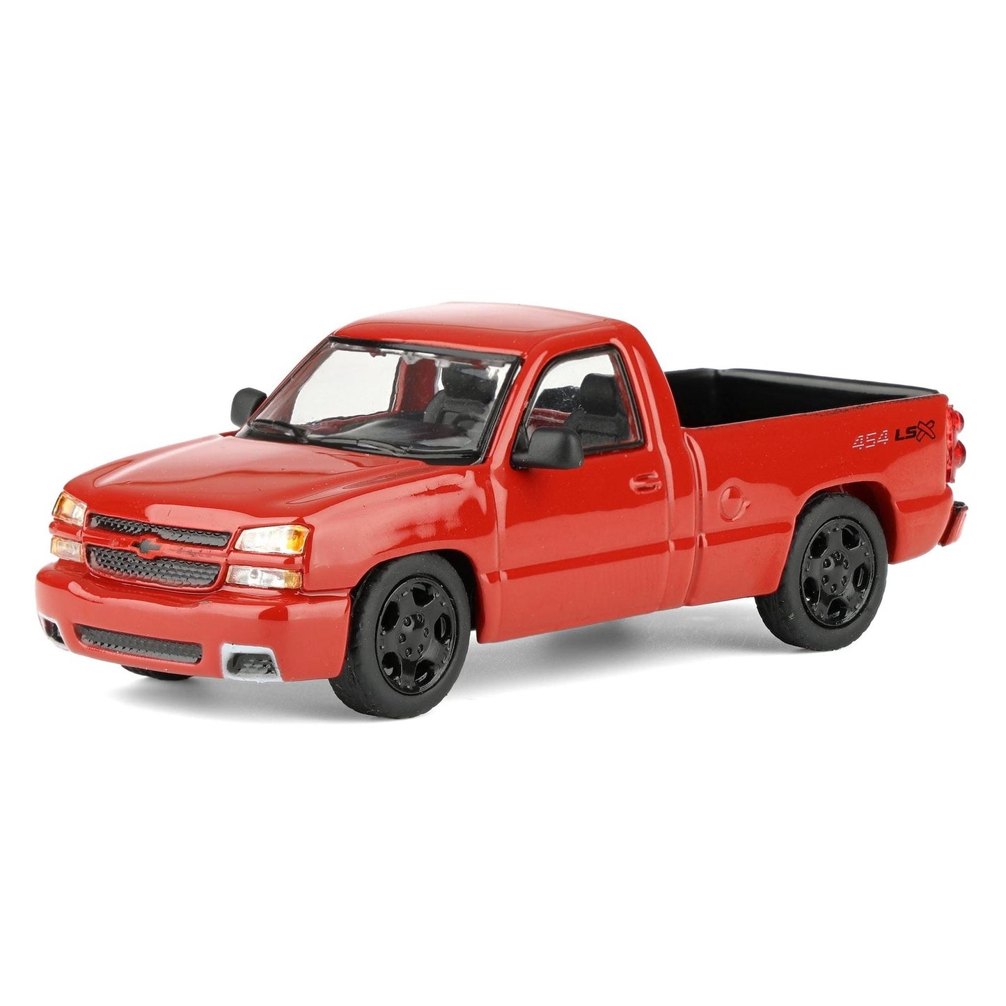 2006 Chevrolet Silverado 454 LSX  Single Cab Pickup Victory Red - Para64 - Scala 1/64 PB-55382