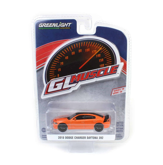 2018 Dodge Charger Daytona 392 Go Mango - GL Muscle Series - Greenlight - Scala 1/64