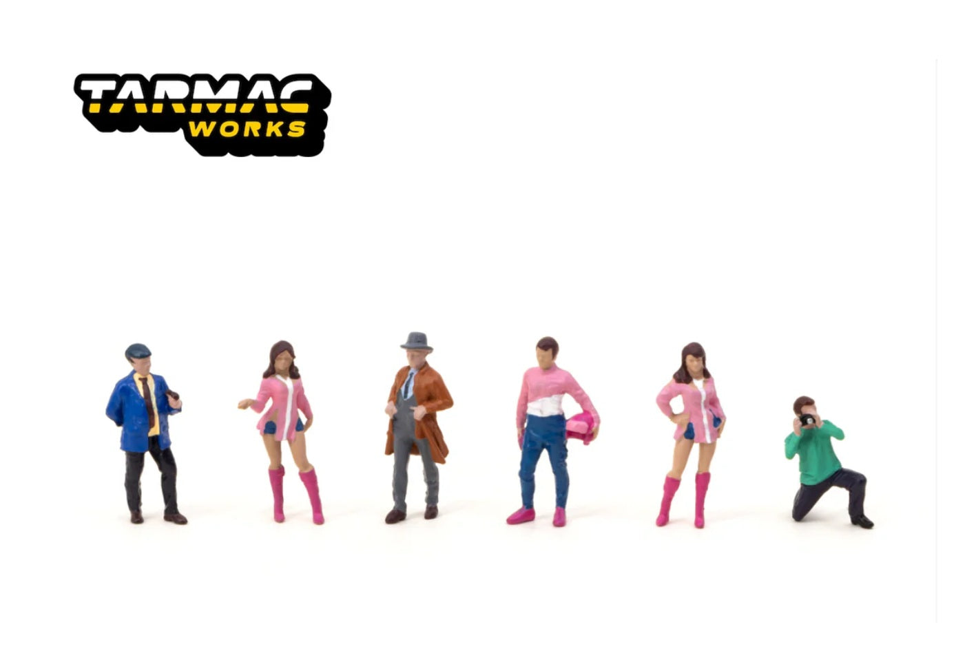 Race Day 2 - Tarmac Works & American Diorama - Scala 1/64 T64F-001-PK