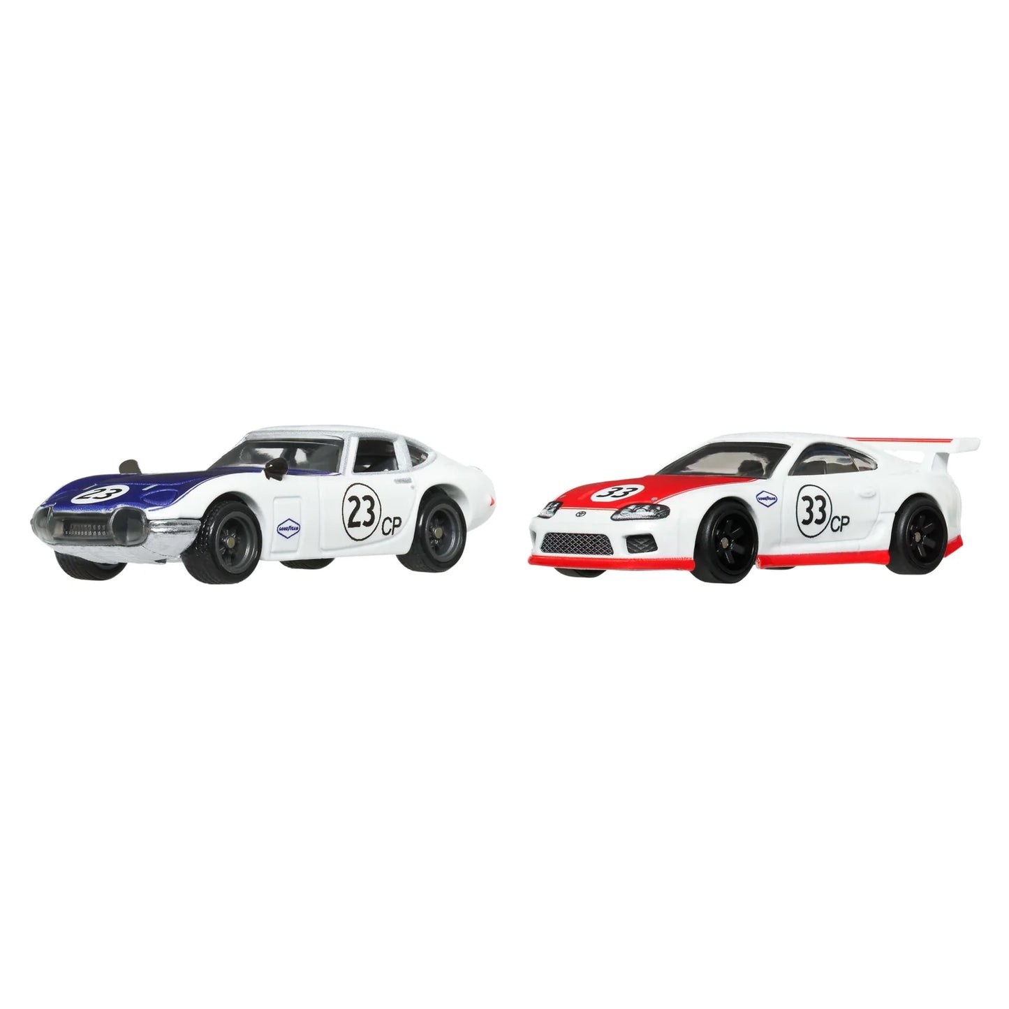 2-Pack Toyota 2000GT - Toyota Supra - Hot Wheels Premium - Scala 1/64
