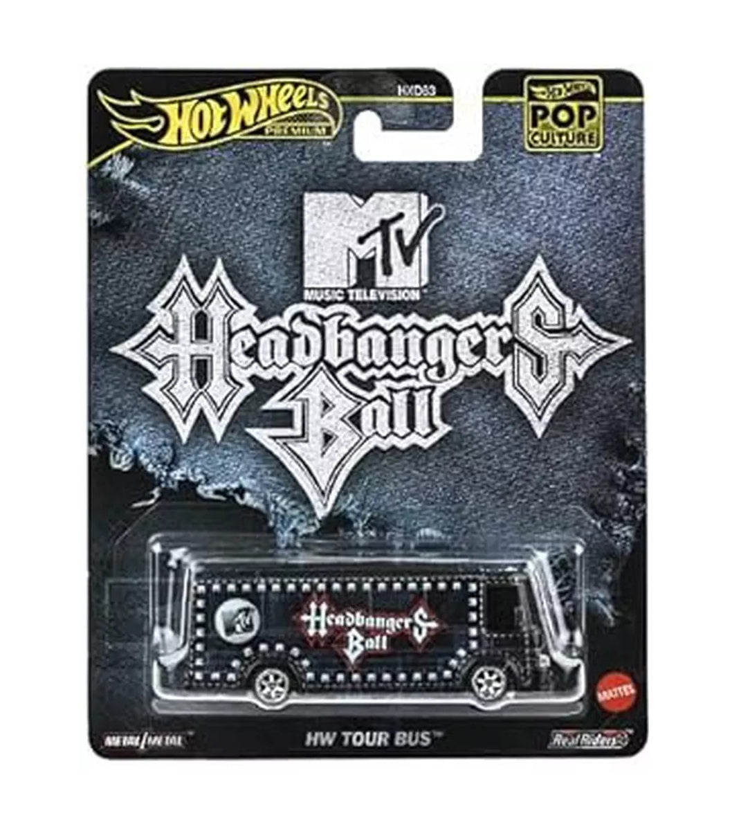 HW Tour Bus - Series POP Culture - Hot Wheels Premium - Scala 1/64 Circa