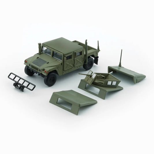 1944 Willys MB Jeep Negro - Máquinas M2 - Escala 1/64