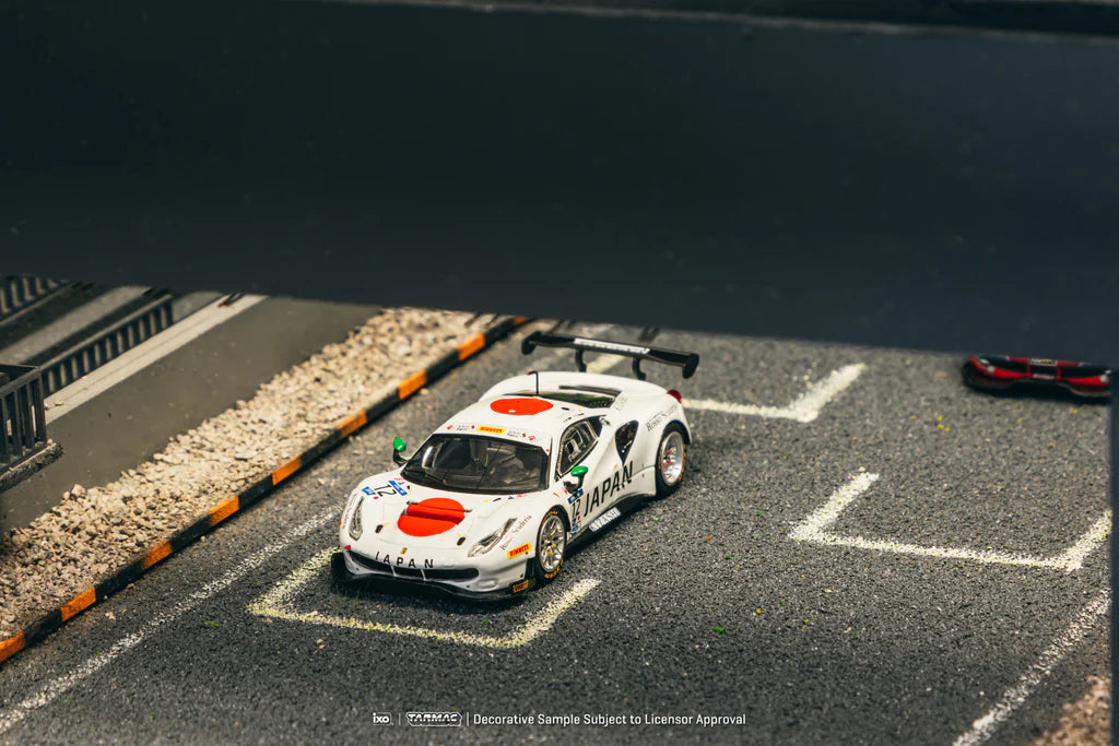 Ferrari 488 GT3 FIA GT Nations Cup 2018 T.Kondo / K.Seto Japan Limited Edition - Tarmac Works HOBBY64 - Scala 1/64 T64-072-18GTN12