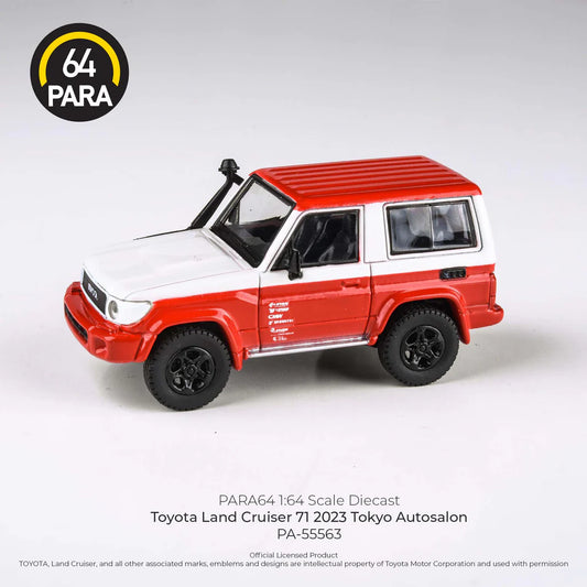 2014 Toyota Land Cruiser 71 SWB 2023 Auto Salon LHD - Para64 - Scala 1/64