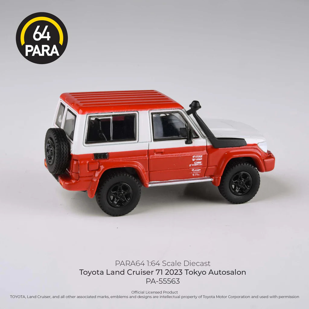 2014 Toyota Land Cruiser 71 SWB 2023 Auto Salon LHD - Para64 - Scala 1/64