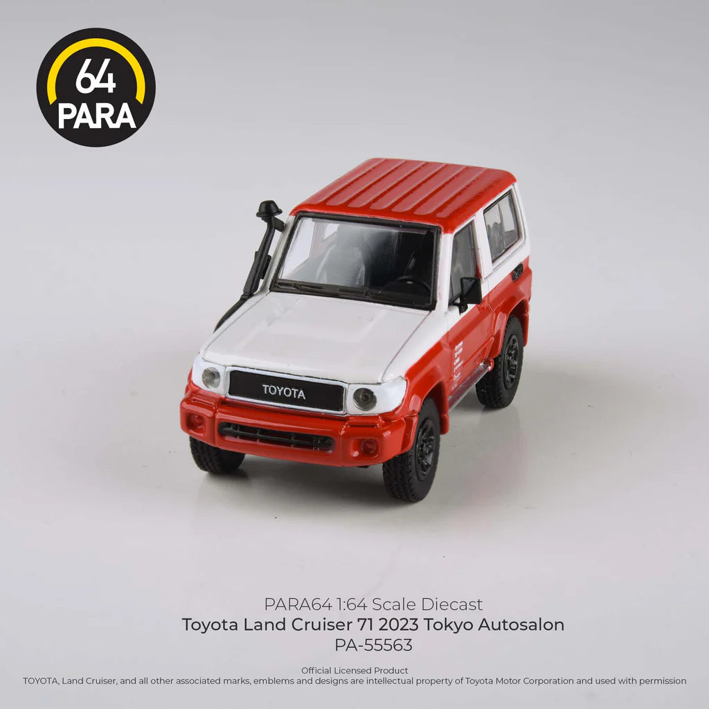 2014 Toyota Land Cruiser 71 SWB 2023 Auto Salon LHD - Para64 - Scala 1/64