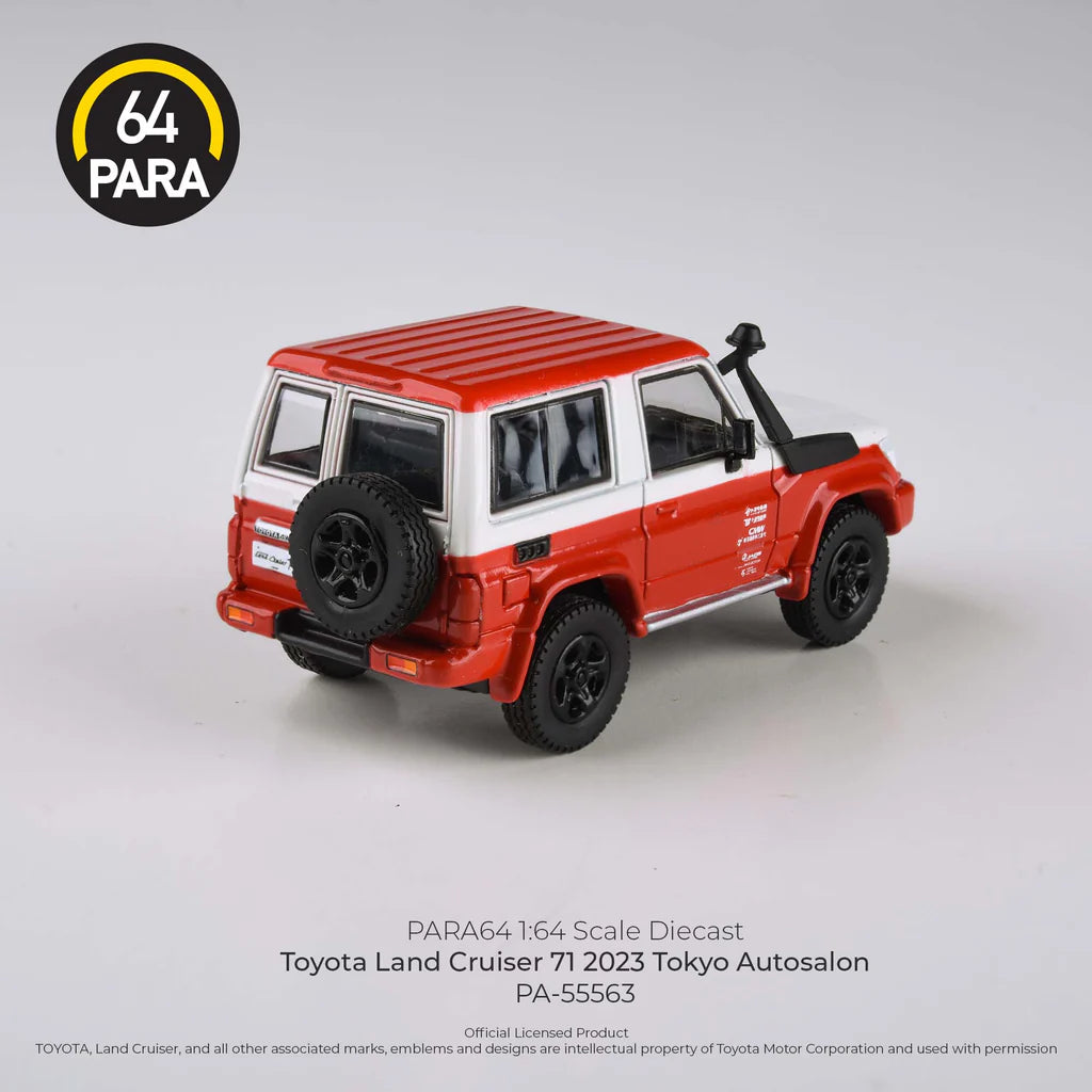 2014 Toyota Land Cruiser 71 SWB 2023 Auto Salon LHD - Para64 - Scala 1/64