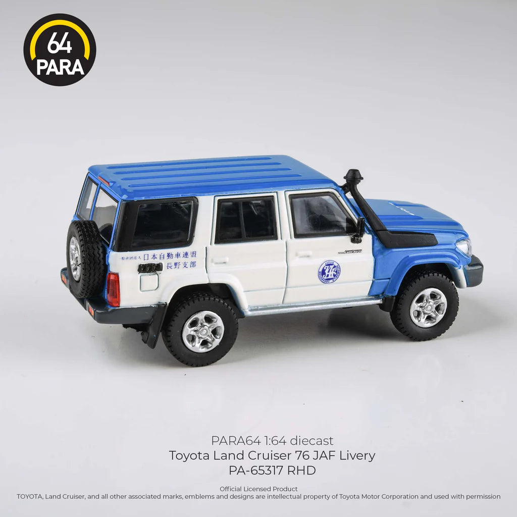 2014 Toyota Land Cruiser 76 JAF (Japan Automobile Federation) RHD - Para64 - Scala 1/64