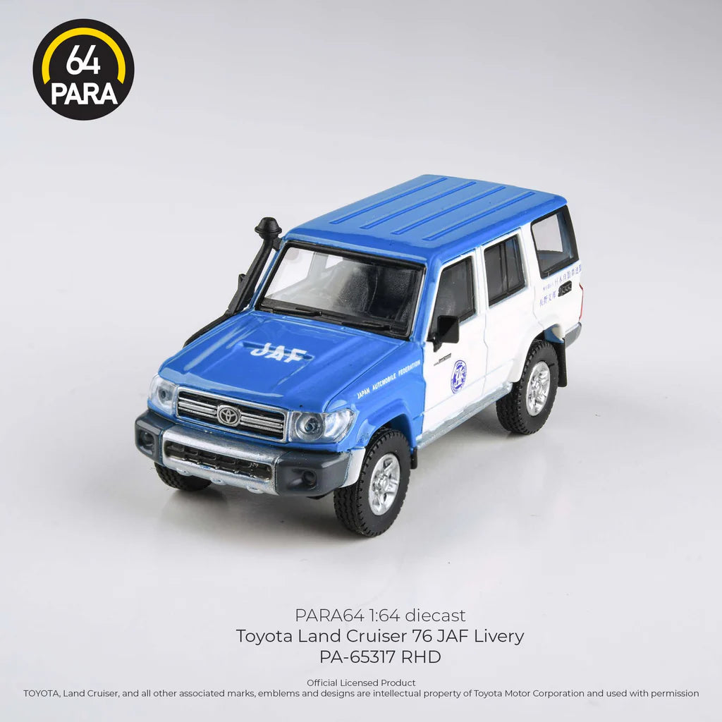 2014 Toyota Land Cruiser 76 JAF (Japan Automobile Federation) RHD - Para64 - Scala 1/64