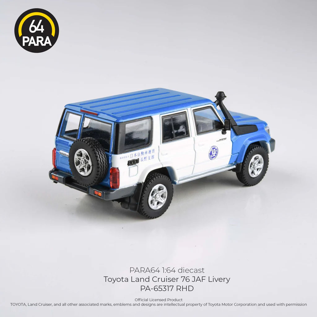 2014 Toyota Land Cruiser 76 JAF (Japan Automobile Federation) RHD - Para64 - Scala 1/64