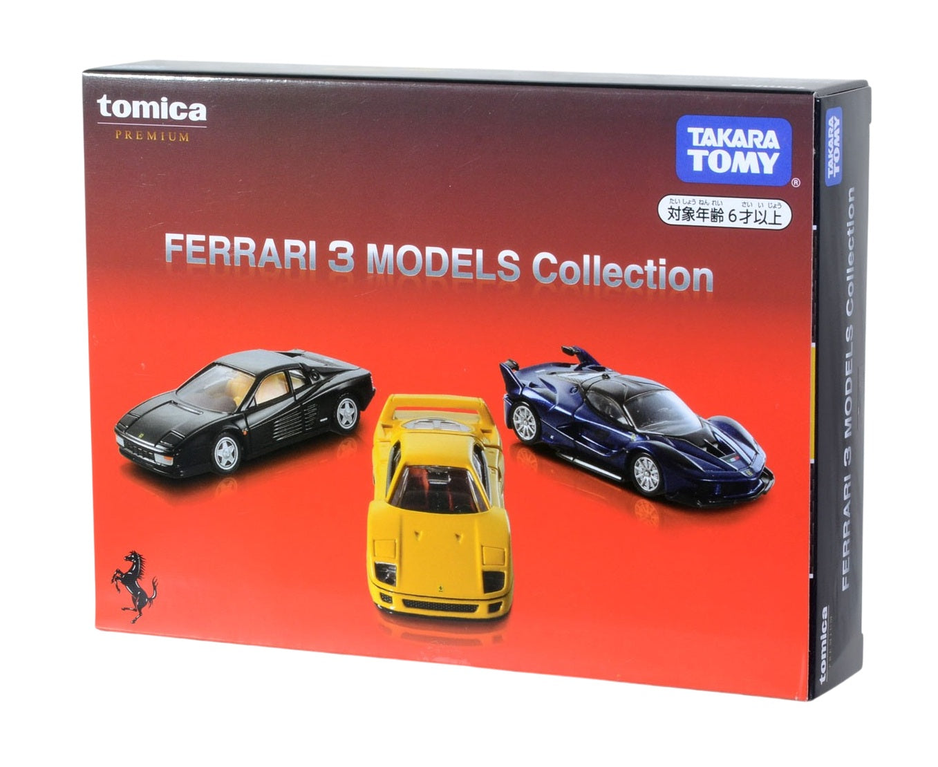Set 3 Cars Premium Ferrari Collection - Takara Tomy Tomica - Premium - Scala 1/64