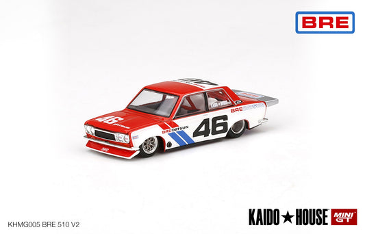 Datsun 510 Pro Street BRE510 V2 - KAIDO HOUSE Mini GT - Scala 1/64 KHMG006