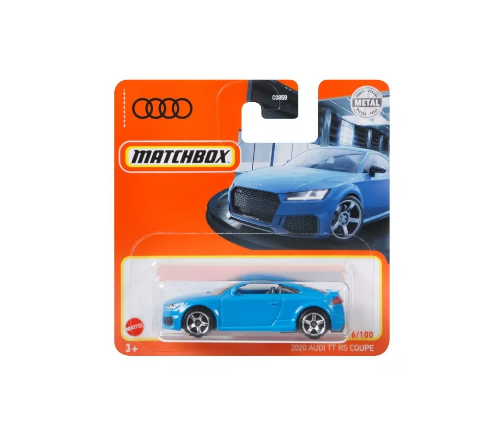 2020 Audi TT RS Coupe #16 Light Blue - Matchbox - Scala 1/64 Circa