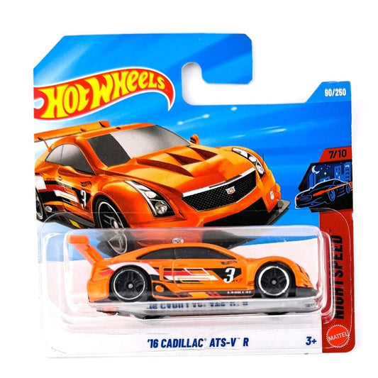 '16 Cadillac ATS-V R - HW Night Speed 7/10 - Hot Wheels - Scala 1/64 Circa