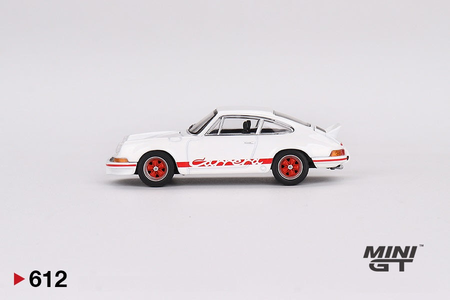 Foto 3 MINI GT Scala 1/64 Porsche 911 Carrera RS 2.7 Grand Prix White with Red Livery