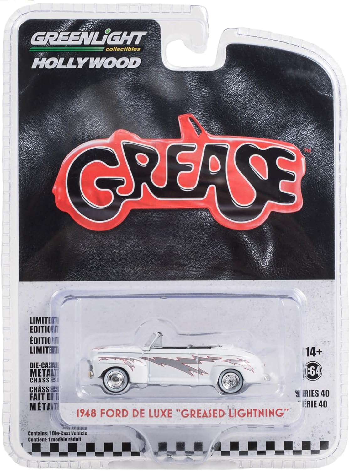 1948 Ford de Luxe "Greased-Lightning" - Grease - Greenlight - Scala 1/64 Hollywood Series