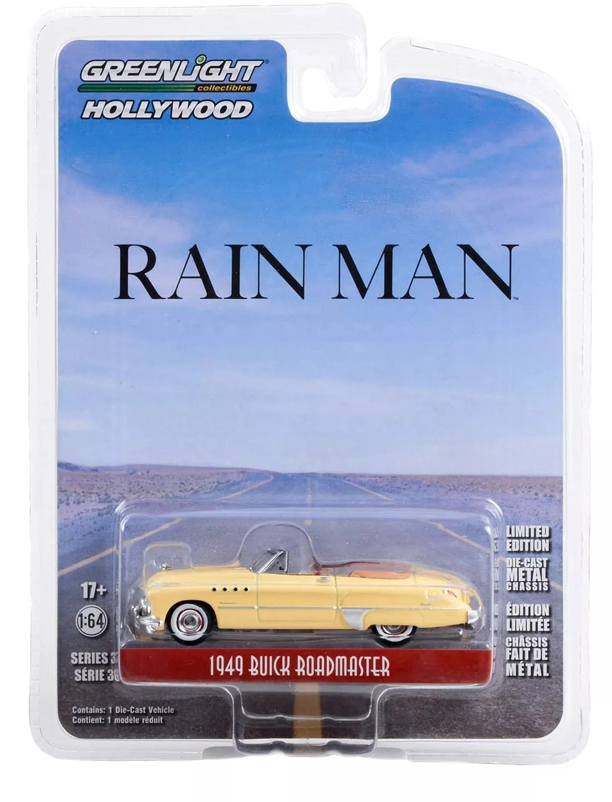 1949 Buick Roadmaster Rain Man - Greenlight - Scala 1/64 Hollywood Series