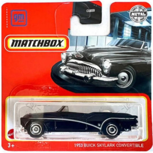 Buıck Skylark Convertıble 1953 Black #83 - Matchbox - Scala 1/64 Circa