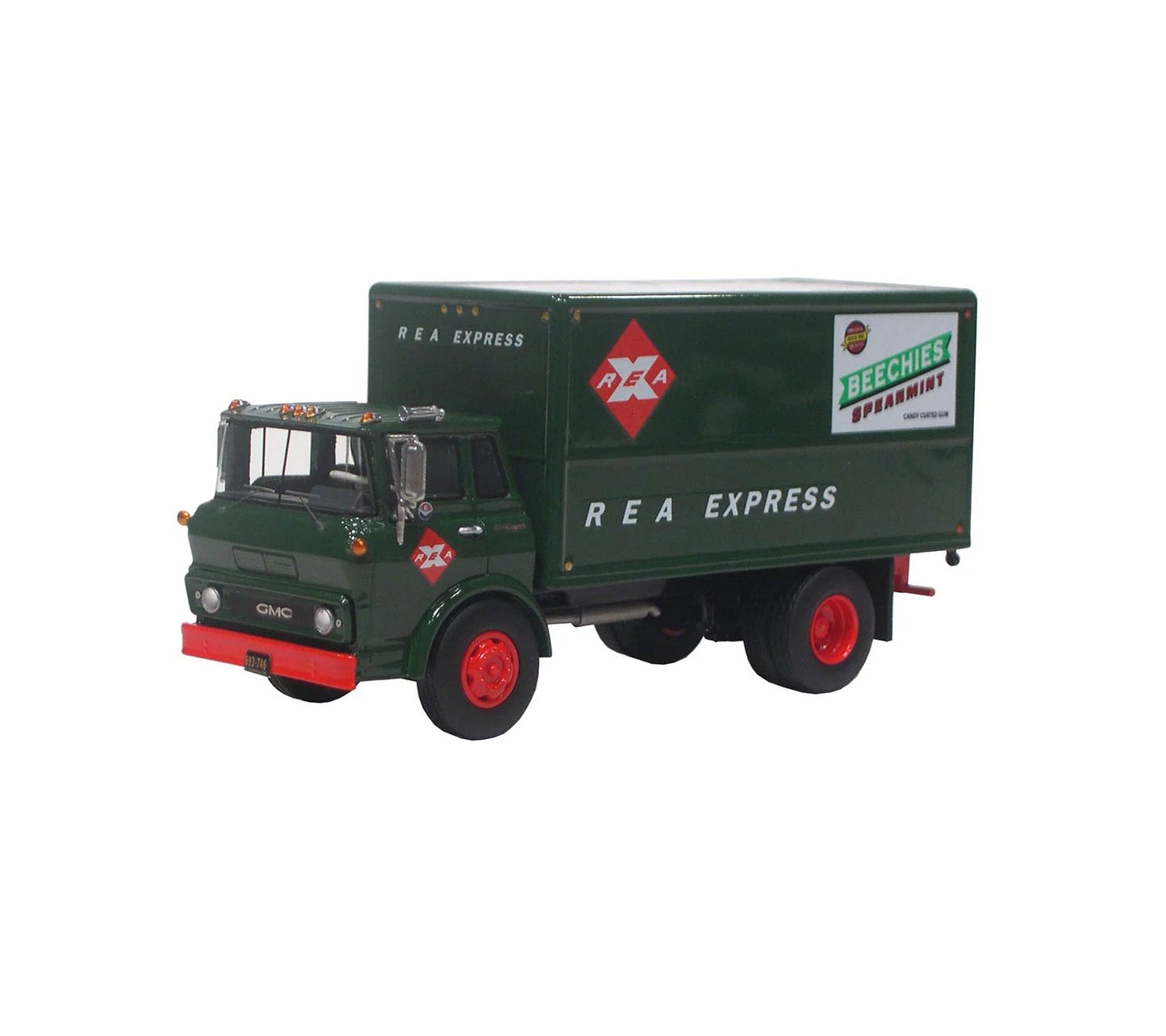 1960 GMC 6500 Steel Tilt Cab COE Box Truck "REA Express" - Neo Scale Models - Scala 1/64 NEO64087