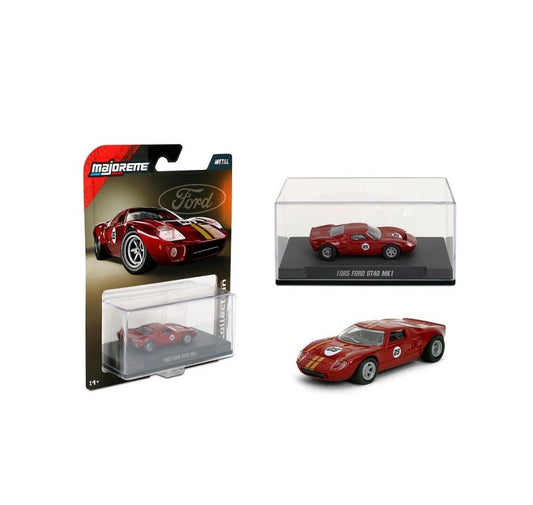 1965 Ford GT40 MK1 Burgundy Collection - Majorette - Scala 1/64