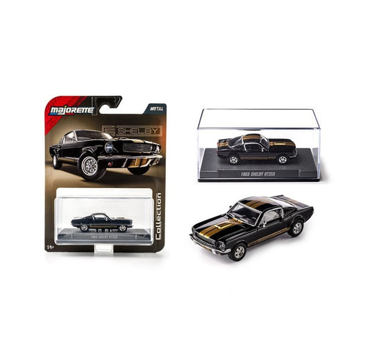 1965 Ford Shelby GT350 Black and Gold Series Collection - Majorette - Scala 1/64