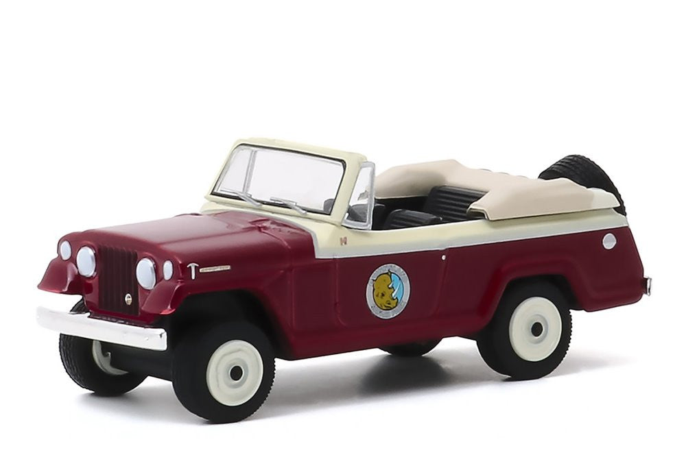 1967 Jeep Jeepster Ace Ventura - Greenlight - Serie Hollywood escala 1/64