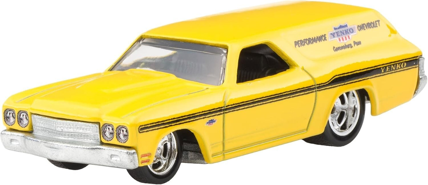 '70 Chevrolet Chevelle SS Wagon Yellow Fast Wagons Series - Series Car Culture - Hot Wheels Premium - Scala 1/64