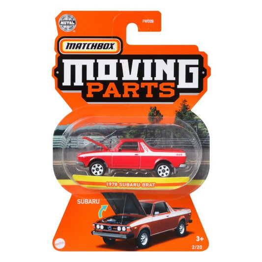 Subaru Brat 1978 Red - Matchbox Moving Parts - Scala 1/64 Circa