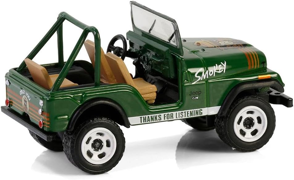 1975 Jeep CJ-7 Smokey Bear Series 4 - Greenlight - Scala 1/64