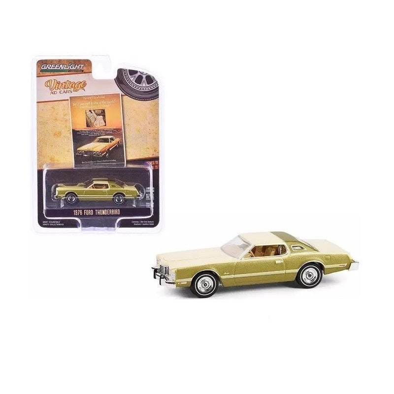 1976 Ford Thunderbird Vintage AD Cars - Greenlight - Scala 1/64