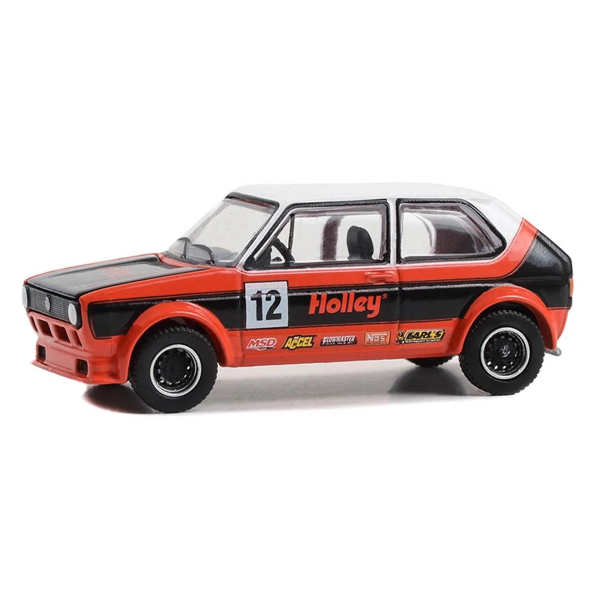 1976 Volkswagen Rabbit GTI Holley (VW Golf) - Club V-Dub - Greenlight - Scala 1/64