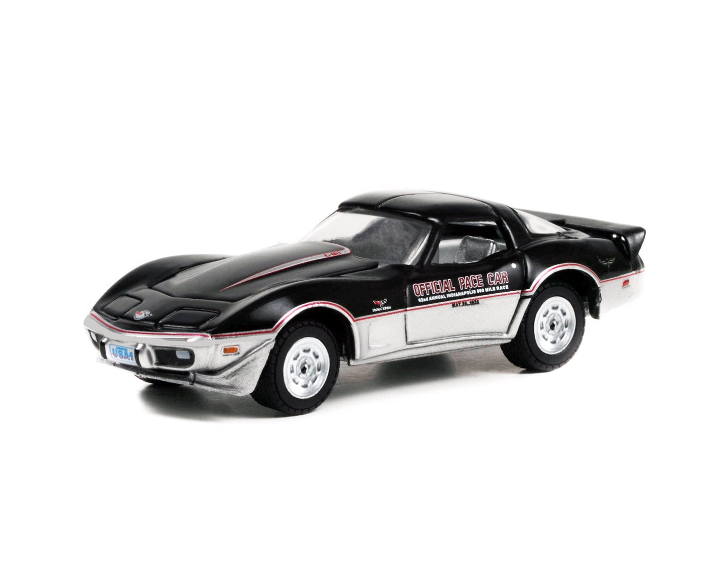 1978 Chevrolet Corvette "62nd Annual Indianapolis 500 Mile Race Official Pace Car" Hobby Exclusive - Greenlight - Scala 1/64